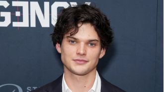 24-year-old son of Hollywood star makes rare appearance on red carpet, showcasing his model-like appearance.