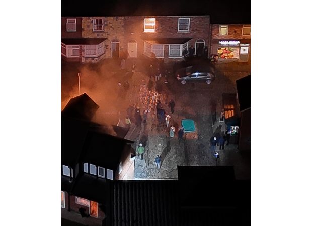 Dramatic photos show a devastating fire on Coronation Street, bringing tragedy to the Platts.
