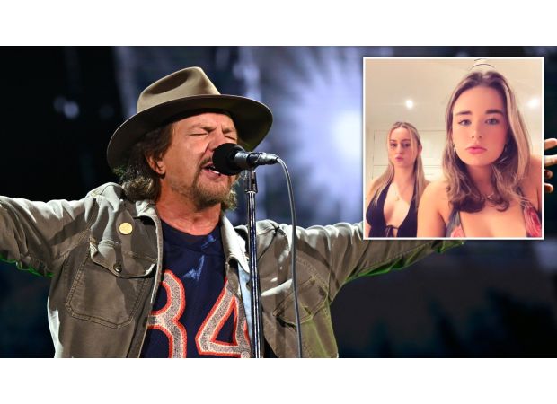 Pearl Jam stops concert to honor two teens who died from poisoning.