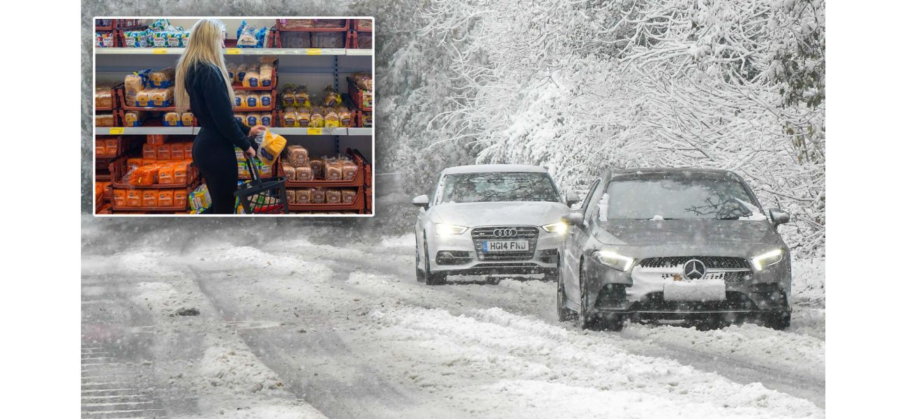 People are being advised to purchase five necessary items in preparation for the arrival of Storm Bert.