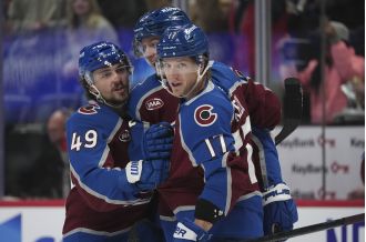 Parker Kelly is improving as a center for the Avalanche during his training with the team.