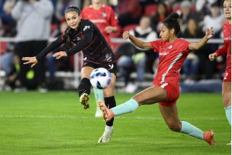 Denver competing for National Women’s Soccer League team with Cincinnati and Cleveland.