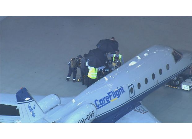 8-year-old boy returns to Perth after Bali trip due to quad bike injury.