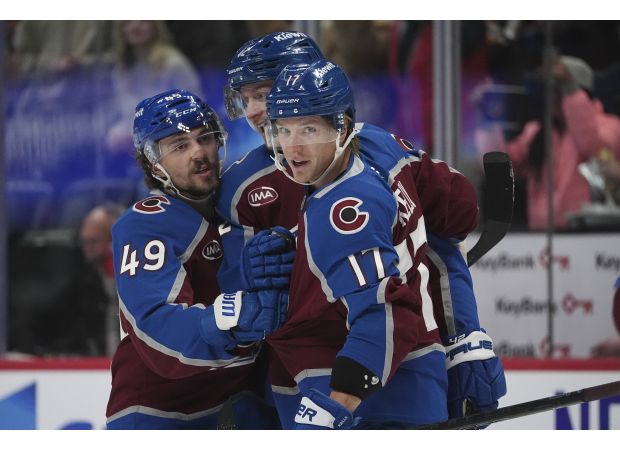 Parker Kelly is improving as a center for the Avalanche during his training with the team.