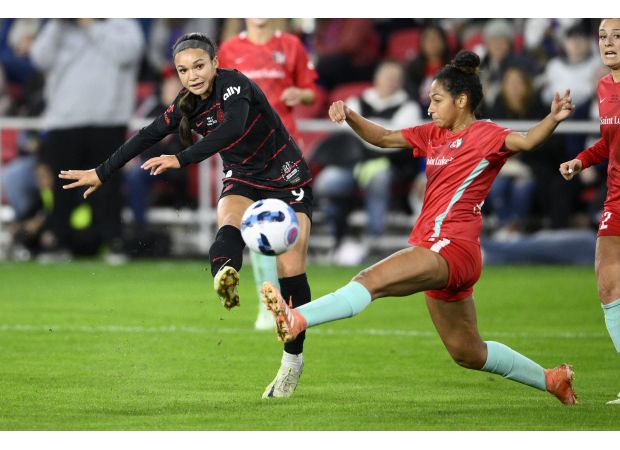 Denver competing for National Women’s Soccer League team with Cincinnati and Cleveland.