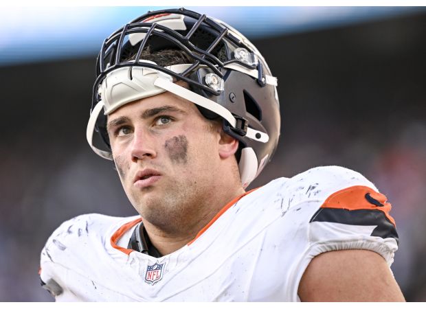Zach Allen, a defensive end for the Broncos, may not be able to play against the Raiders due to injury.