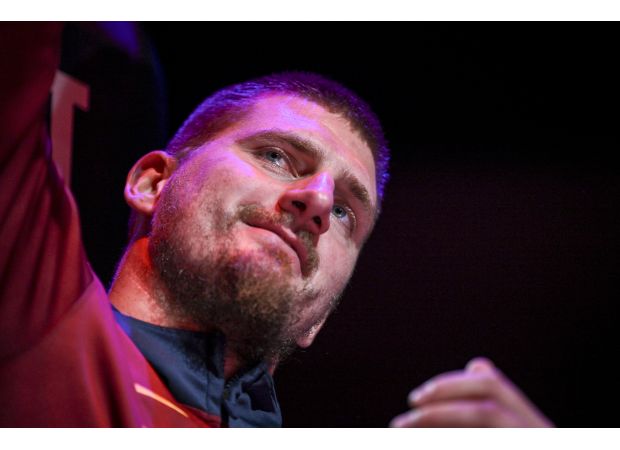 Nikola Jokic's son is born and he is back to play for the Nuggets in the NBA Cup.