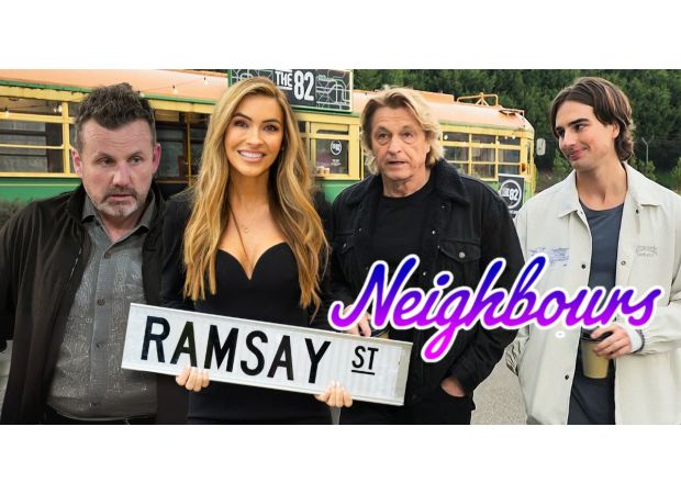 Toadie is back on Ramsay Street as a Hollywood actor, according to Neighbours.