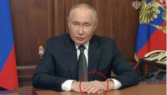 Is Putin's video on the 