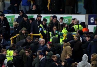 Match between Millwall and Sunderland stopped due to medical emergency, with players exiting the field.