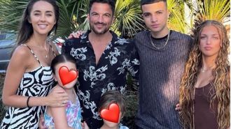 Emily Andre shows son on birthday after dad's airport trouble