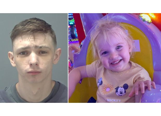 A man killed a child by beating them while the mother did nothing to stop it.