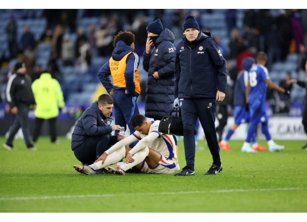 Enzo Maresca provides update on Levi Colwill's injury after concerning scenes at Leicester.