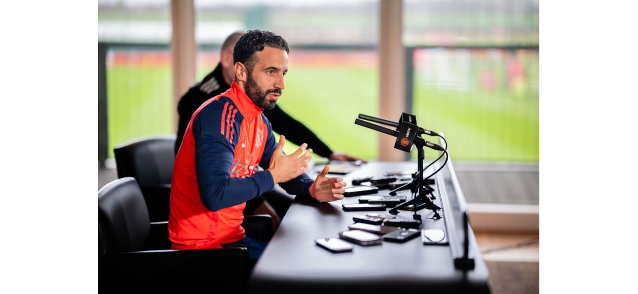 Amorim cautions Man Utd players before first game.