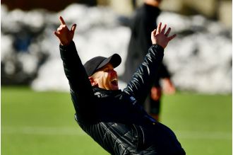 DU men's soccer coach prioritizes player development over short-term success in the transfer portal era.