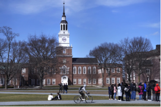 Three students, including a sorority member, are being charged in connection with the death of a student at a party.