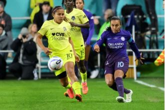 Banda scores game-winning goal as Pride defeat Spirit 1-0 to win NWSL championship.