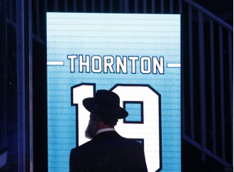 The Sharks and Celebrini learned from Joe Thornton's impactful ceremony.