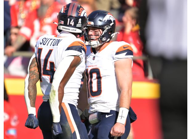 Sutton has been a reliable target for Nix as the Broncos have improved in the middle of the season.