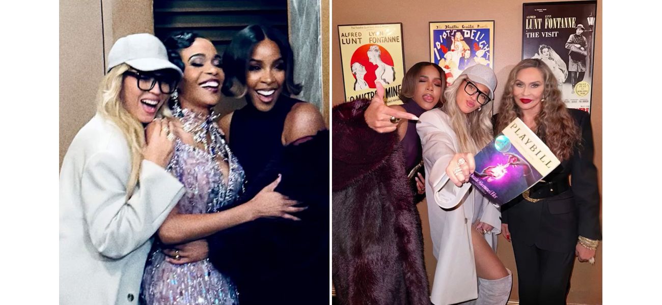 Fans are celebrating the strong bond of sisterhood as Destiny's Child reunites to show their support.