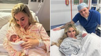 Reality TV star Georgia Kousoulou shares joyous news of welcoming a daughter and reveals the adorable name they have chosen.
