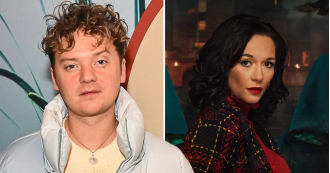 Charlotte Chilton, from The Traitors, emotional as her baby girl resembles her estranged father Conor Maynard.