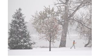 Expect snowy weather in Colorado's mountains on Sunday, potentially causing problems for Thanksgiving travelers.