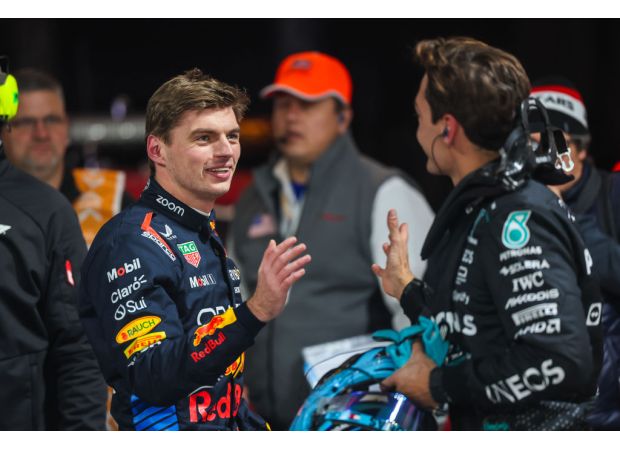 Max Verstappen claims fourth consecutive championship in Las Vegas F1 race.