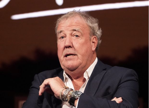 Jeremy Clarkson says he did not purchase a farm to avoid taxes, after being confronted.