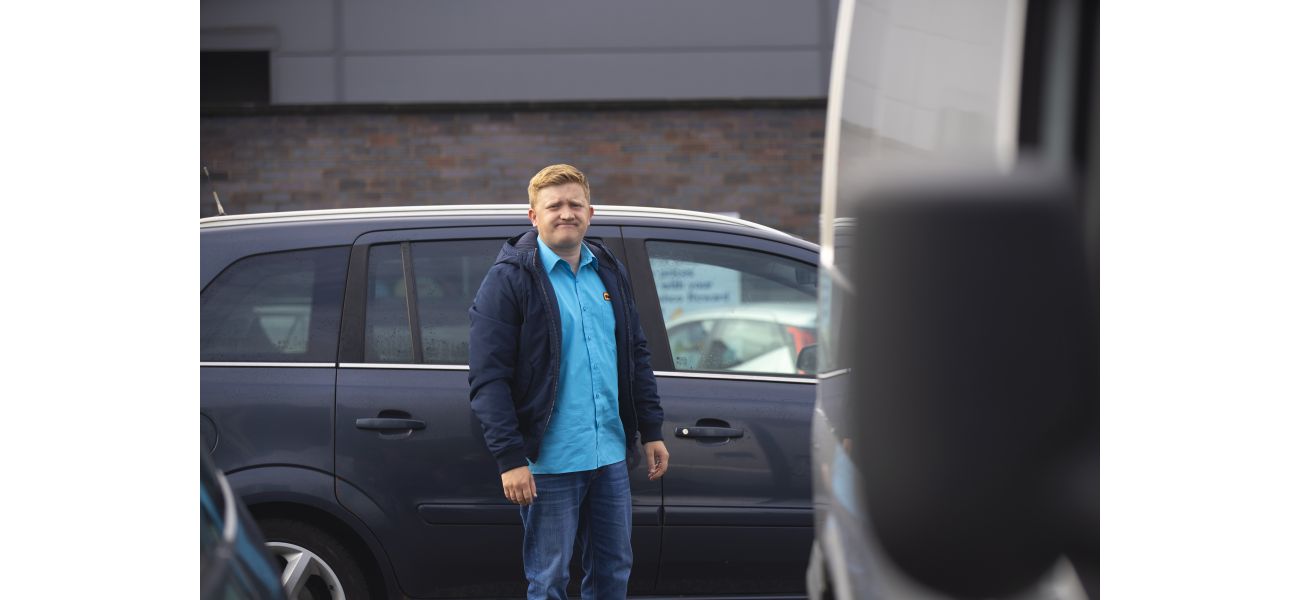 Chesney from Coronation Street has a breakdown and is almost hit by a van.