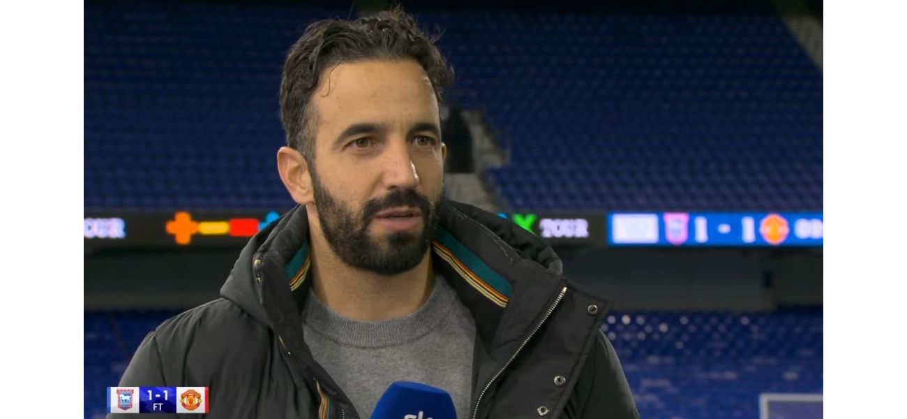 Ruben Amorim criticizes Joshua Zirkzee and Jonny Evans following Manchester United's tie with Ipswich.