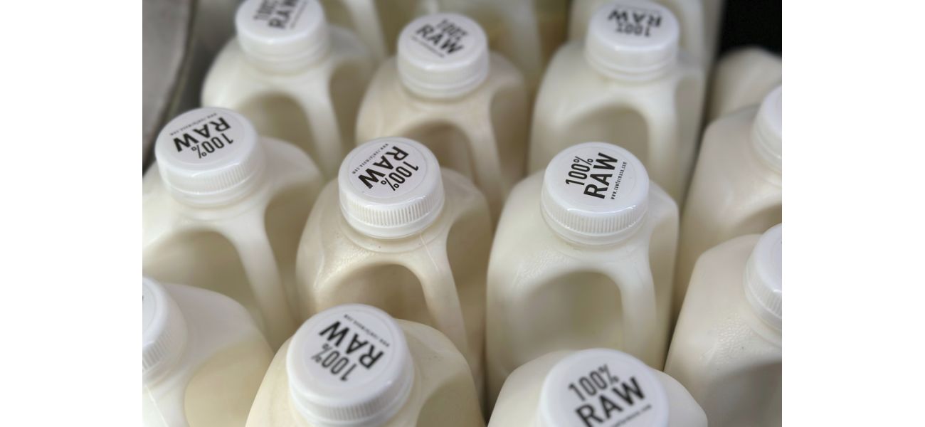 Bird flu found in raw milk in California.