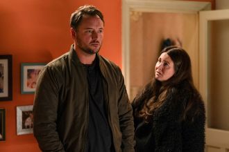 Stacey and Martin have a major conflict when he intervenes with Ruby on EastEnders.