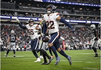 The Denver Broncos defeated the Las Vegas Raiders 29-19 in Week 12 of the NFL season.