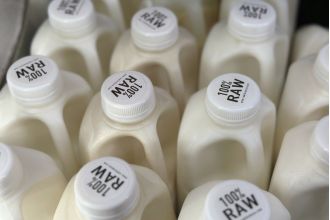 Bird flu found in raw milk in California.