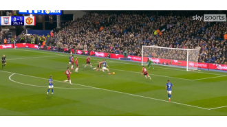 Jamie Redknapp says Man Utd's Andre Onana made a great save against Ipswich, but fans don't agree.