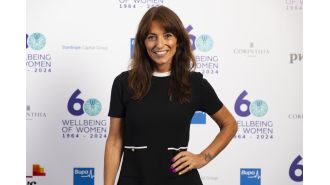TV host Davina McCall unexpectedly appears on I'm A Celebrity show after undergoing brain surgery.