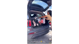 A person who posts on TikTok was arrested for stealing from a store after being recognized from a video they shared online.