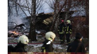 Aircraft accident claims one life as plane collides with home.