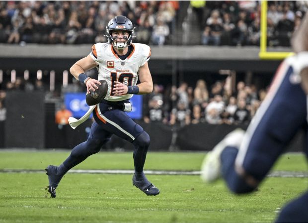 Broncos' connection between Bo Nix and Courtland Sutton leads to success in Las Vegas, resulting in a win over their opponent.