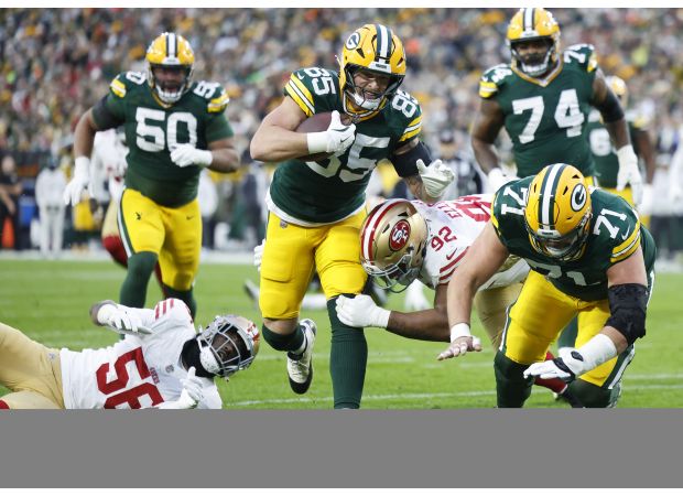 The 49ers expressed disappointment after their loss to the Packers.