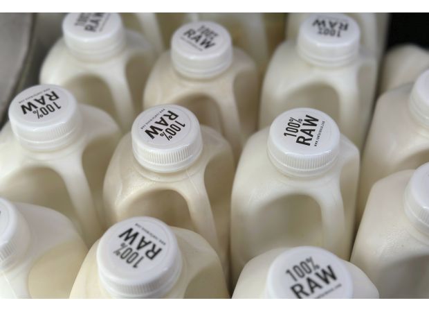 Bird flu found in raw milk in California.