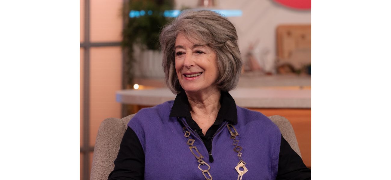 Actress Maureen Lipman gives update on her upcoming wedding.