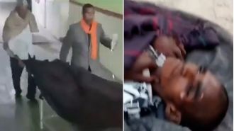 A man was thought to be dead but suddenly revived just before he was to be cremated.