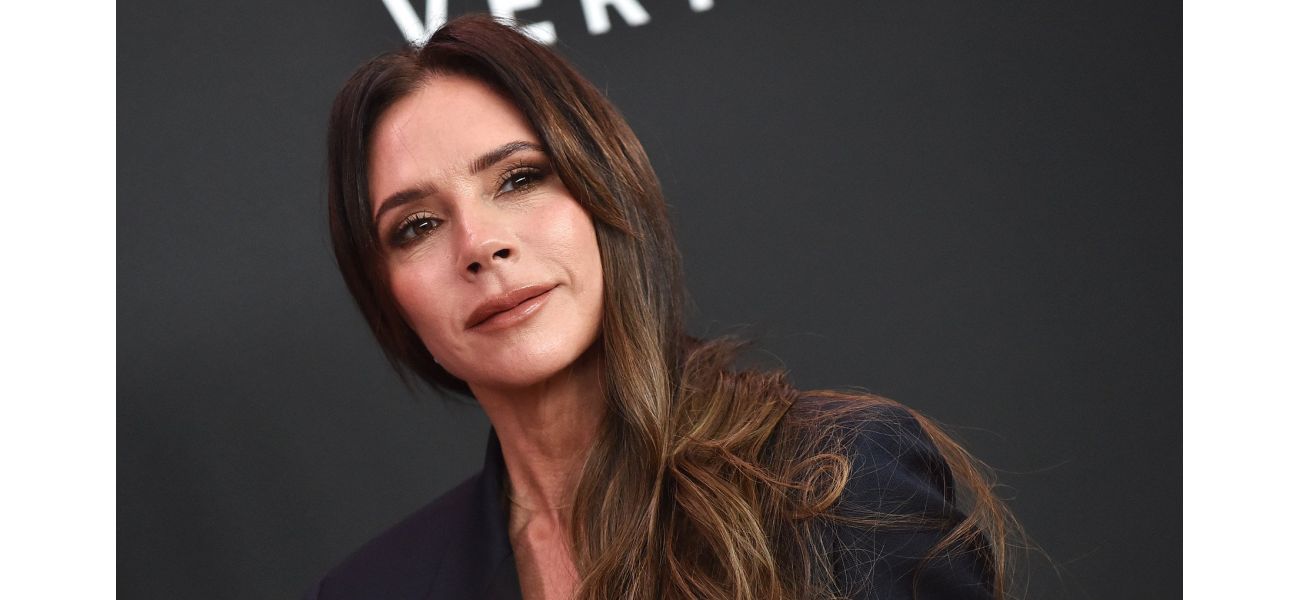 Former Spice Girl Victoria Beckham explains why she doesn't cook.