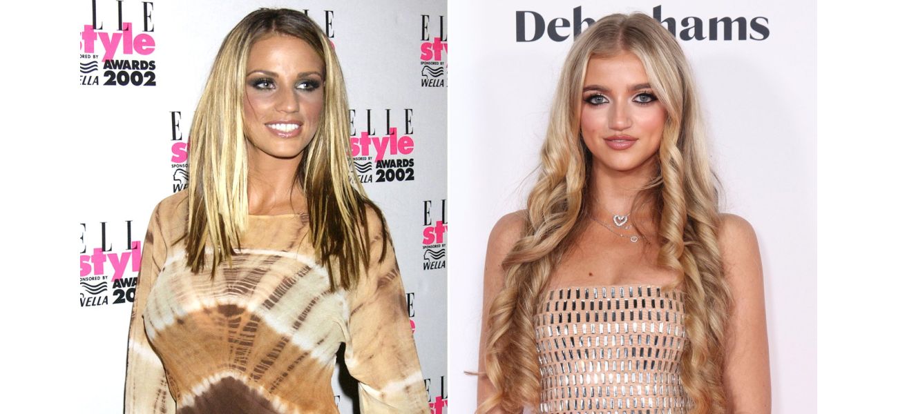 17-year-old Princess Andre looks just like her mother, Katie Price, at a glamorous beauty event.