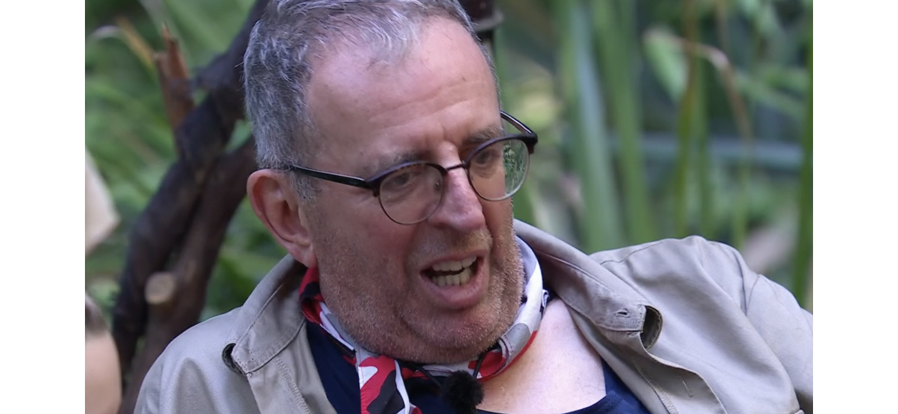 Campmate on I'm A Celebrity surprises Reverend Richard Coles with sex education, leaving him blushing.
