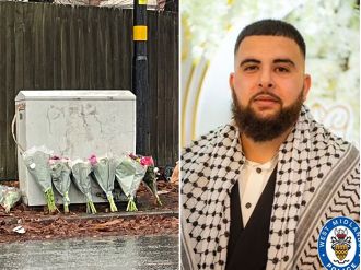 Man, 27, killed in Birmingham city centre while sitting in his car.