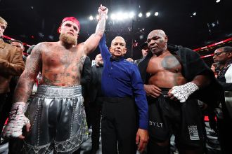 Jake Paul angrily denies allegations that his fight against Mike Tyson was fixed.