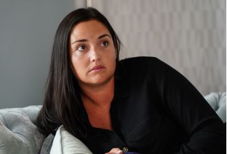 Lauren's baby in danger on EastEnders due to growing painkiller addiction.